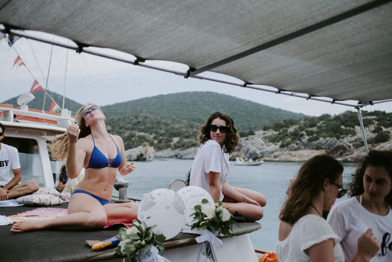 Greek Island Wedding Boat trip day 0021